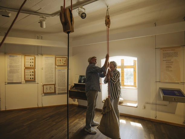 Historische Mühle von Sanssouci - Ausstellung