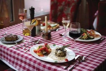 Platzgedeck im Ristorante Fratelli & Café