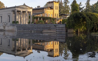 Römische Bäder am Maschinenteich im Park Sanssouci