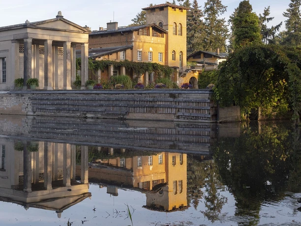 Römische Bäder am Maschinenteich im Park Sanssouci