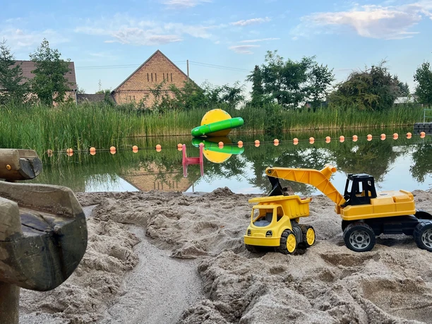 Strand im Naturbad Dippmannsdorf