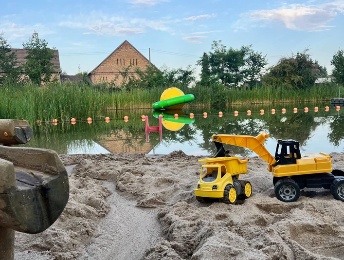 Strand im Naturbad Dippmannsdorf