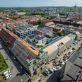 Blick auf das Kreativ Quartier Potsdam