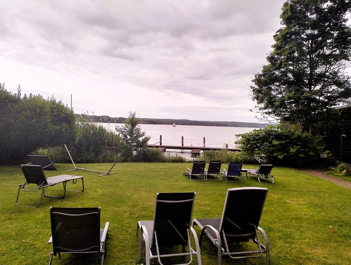 Blick von der Ferienwohnung Pier 5