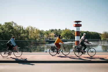 Radfahrer in Rathenow