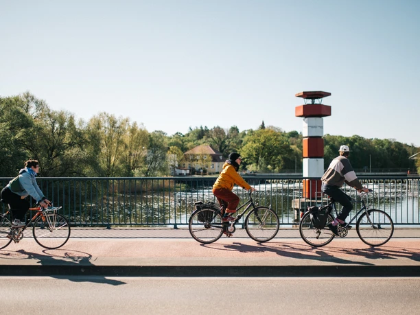 Radfahrer in Rathenow