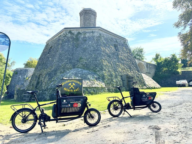 Lasten-E-Bikes im Museumspark