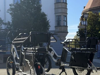 E-Lastenrad der Deutsch-Polnischen Tourist-Information Frankfurt (Oder)