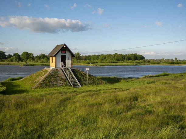 Pegelhäuschen Ratzdorf