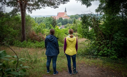 Blick auf das Kloster Neuzelle