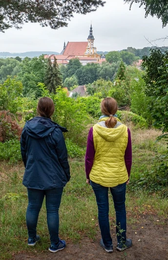 Blick auf das Kloster Neuzelle