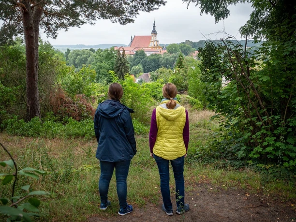 Blick auf das Kloster Neuzelle