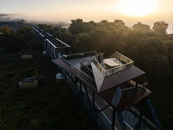 Aussichtsplattform Europabrücke Neurüdnitz-Siekierki