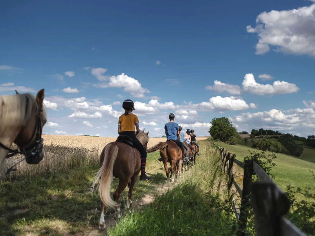 Kindergruppe Ausritt