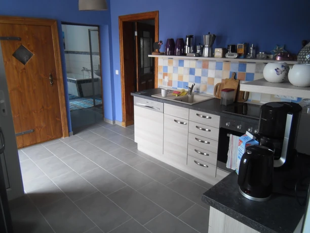 Küche Ferienhaus Mühlenblick