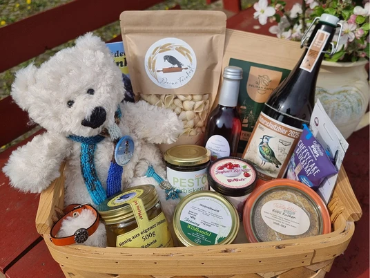 Produkte aus Regionalladen im NaturParkZentrum