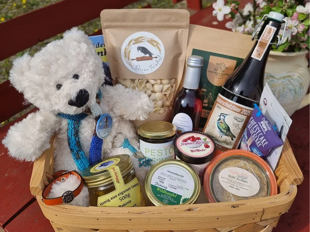 Produkte aus Regionalladen im NaturParkZentrum