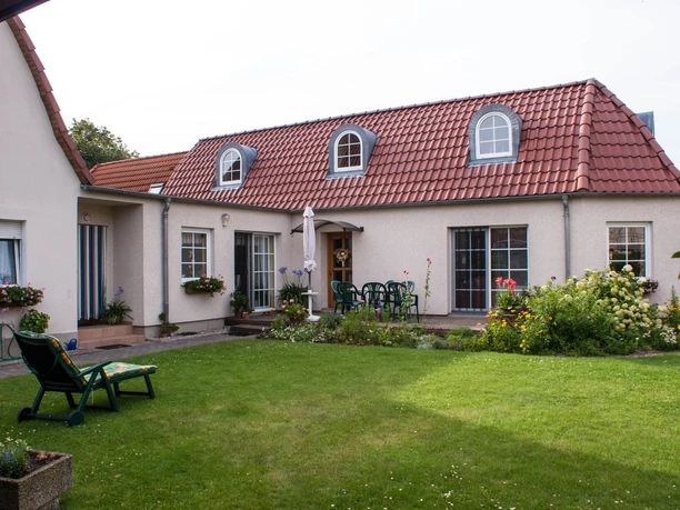 Außenbereich der Ferienwohnung