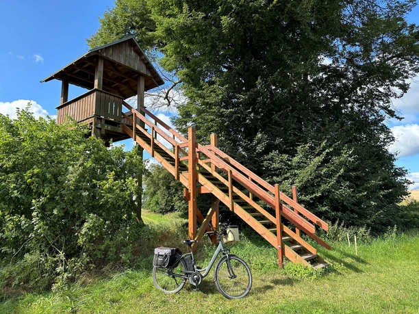 Beobachtungsturm bei Parlow