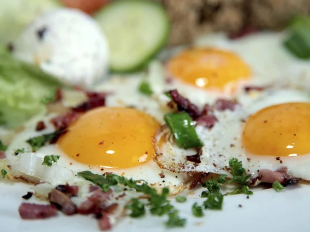 Spiegelei im Coffee Corner