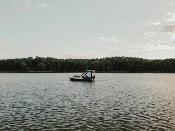 Campingboot Entenkoje