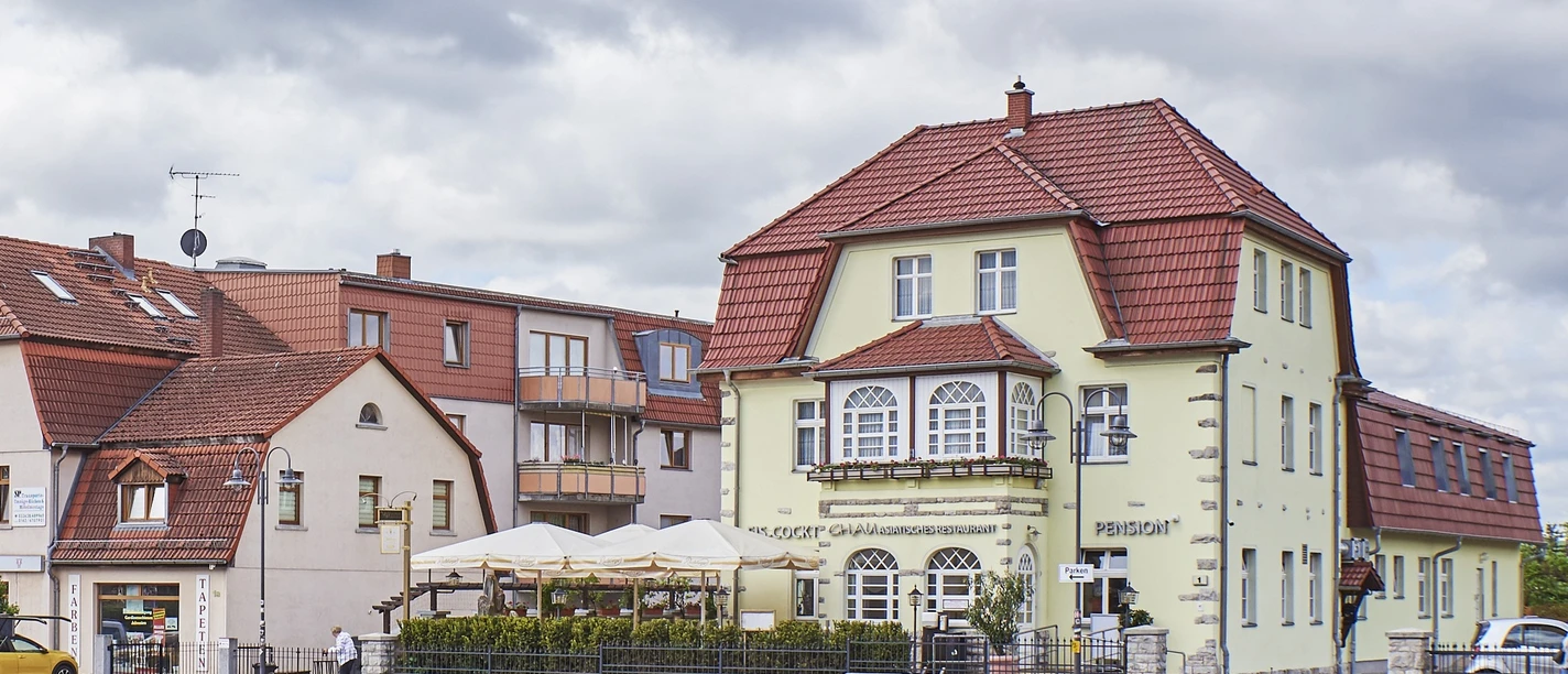 Pension von außen