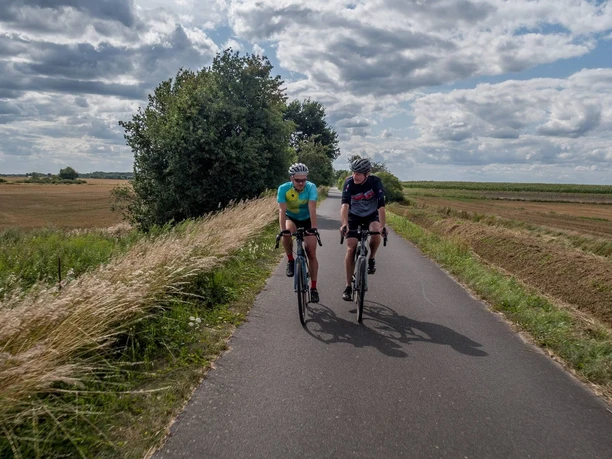 Rennrad fahren auf der Tour Brandenburg