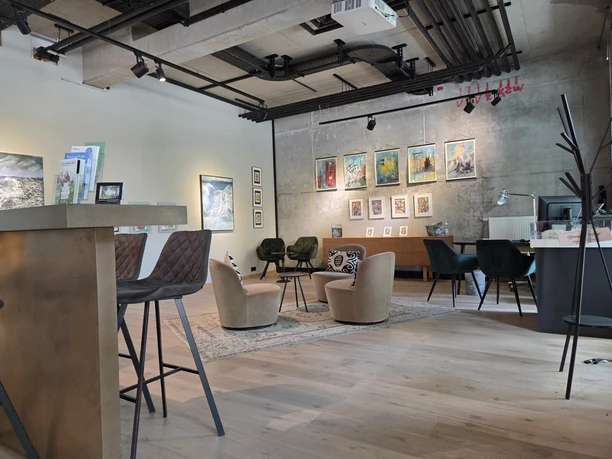 Kunstgalerie Innenraum Kultur am See
