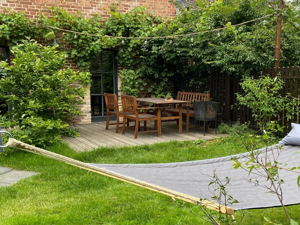 Hygge Haus Lichterkette am Tag