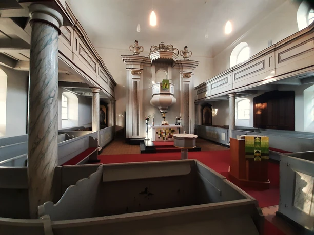 Innenansicht Pfarrkirche Müllrose