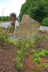 Schmugglerstatue Mützenich