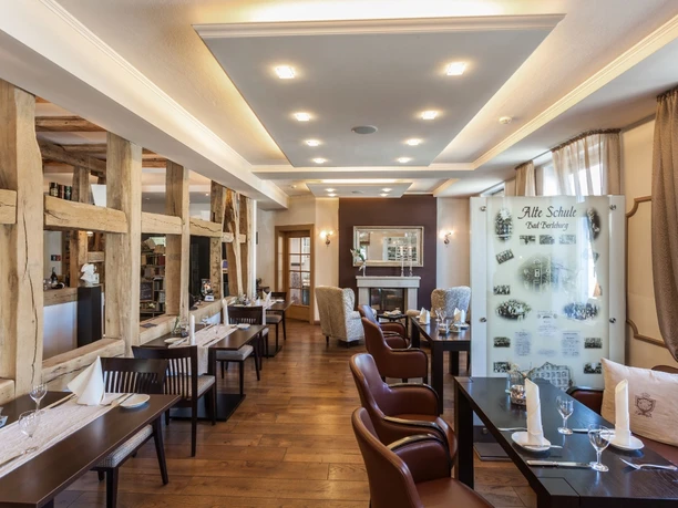 Restaurant mit Holzbalken, Restaurant Alte Schule