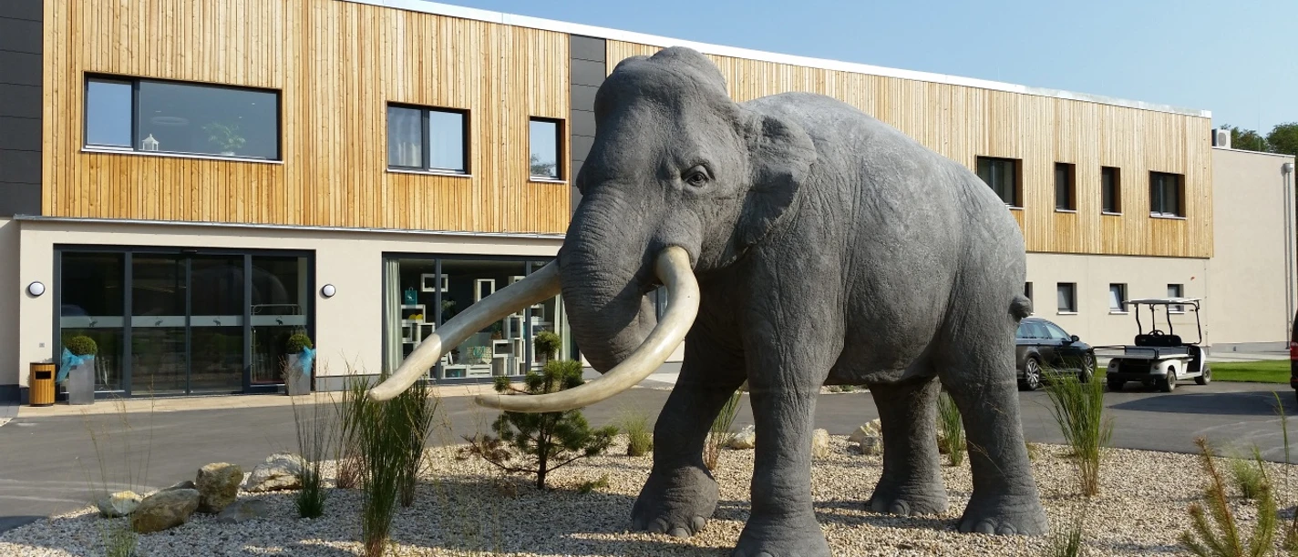 Eingang See- und Waldresort Gröbern