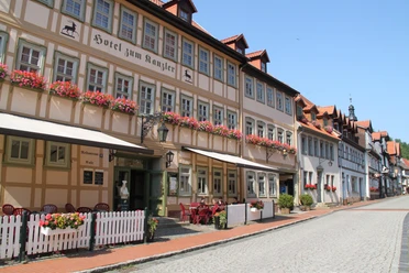 Hotel Zum Kanzler in Stolberg - Außenansicht