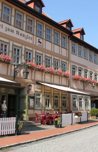 Hotel Zum Kanzler in Stolberg - Außenansicht