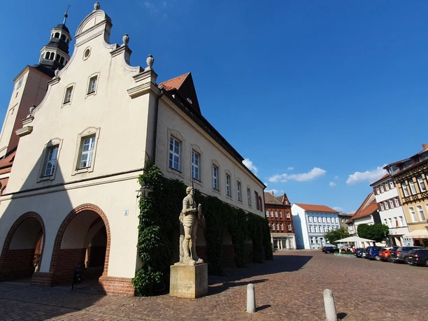 Rathausplatz in der Hansestadt Gardelegen