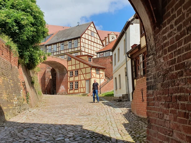 Am Elbtor in Tangermünde