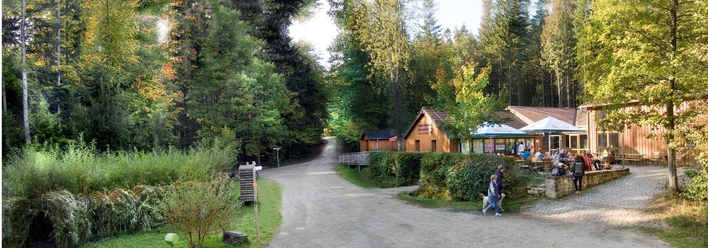 Besucherzentrum Teufelsschlucht mit Waldterrasse