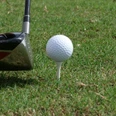 Abschlag Golfball