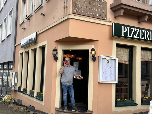 Da Luigi - Aussenansicht der ältesten Pizzeria RLP