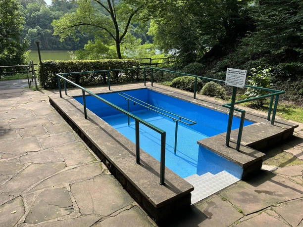 Wassertretbecken in Biersdorf am See