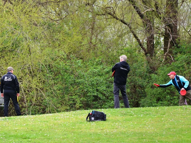 Disc-Golf Parcours auf der Insel im Salzgittersee
