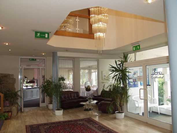 Eingangsbereich Hotel Quellenhof