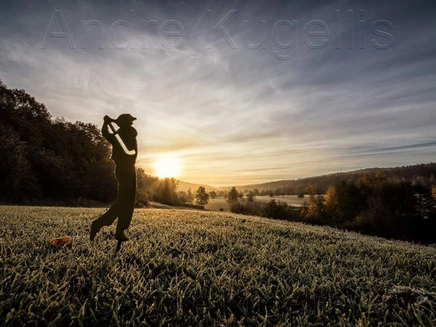 Sonnenaufgang auf dem Platz des Golfclubs Salzgitter Liebenburg e.V.
