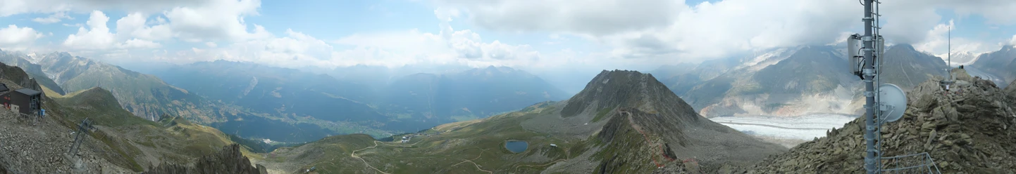 Webcam station amont Eggishorn