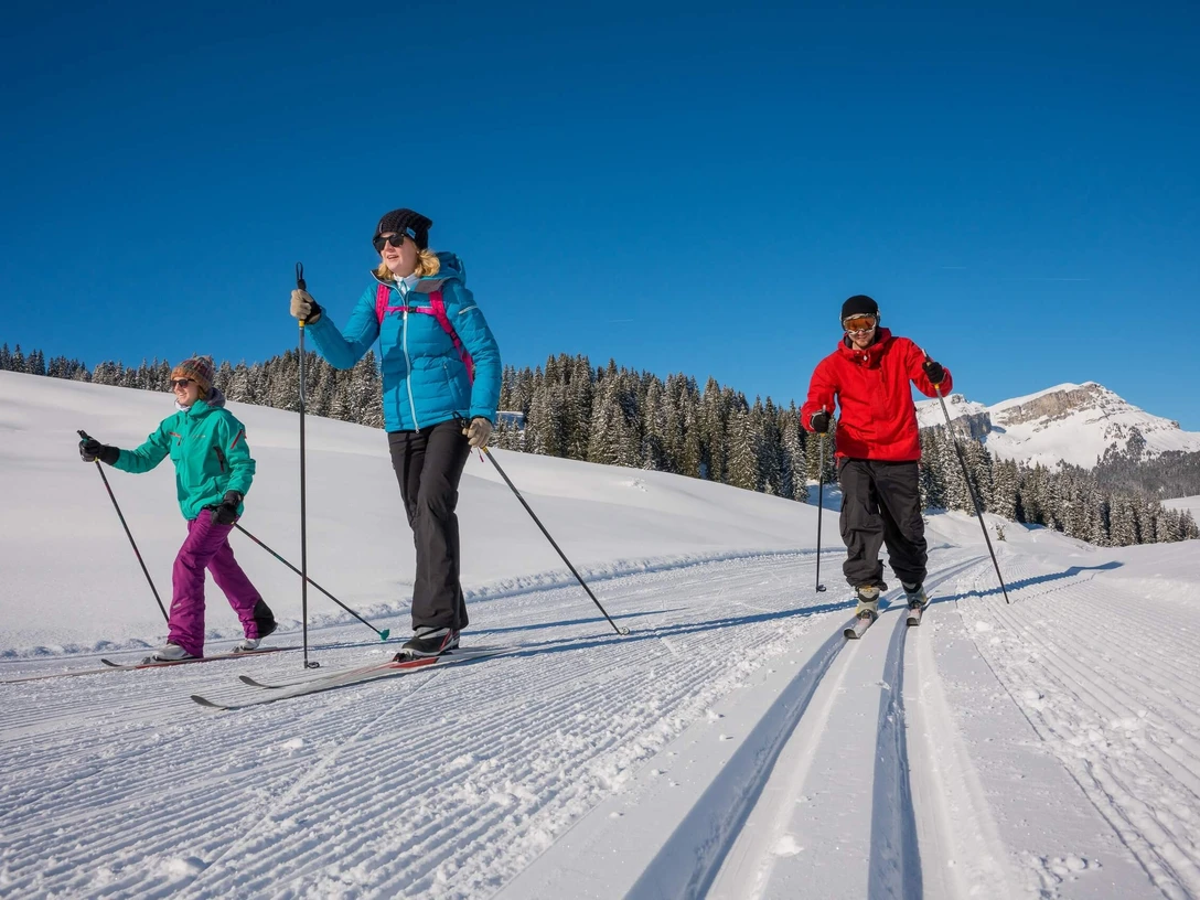 Lombachalp Langlauf Loipe