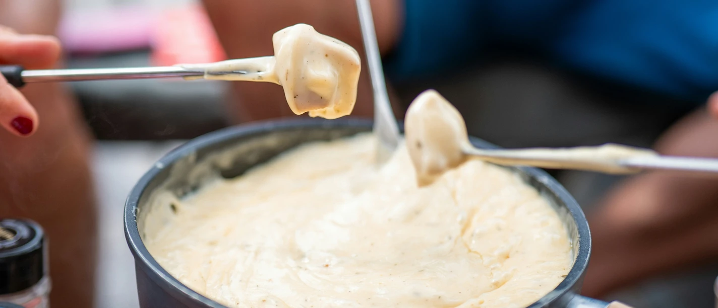 Fondue am Fels quer