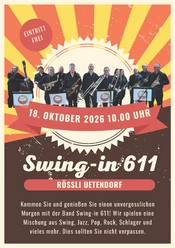 Rössli Events Band Flyer Matinee 2026
