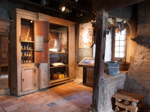 Küche Schlossmuseum Spiez