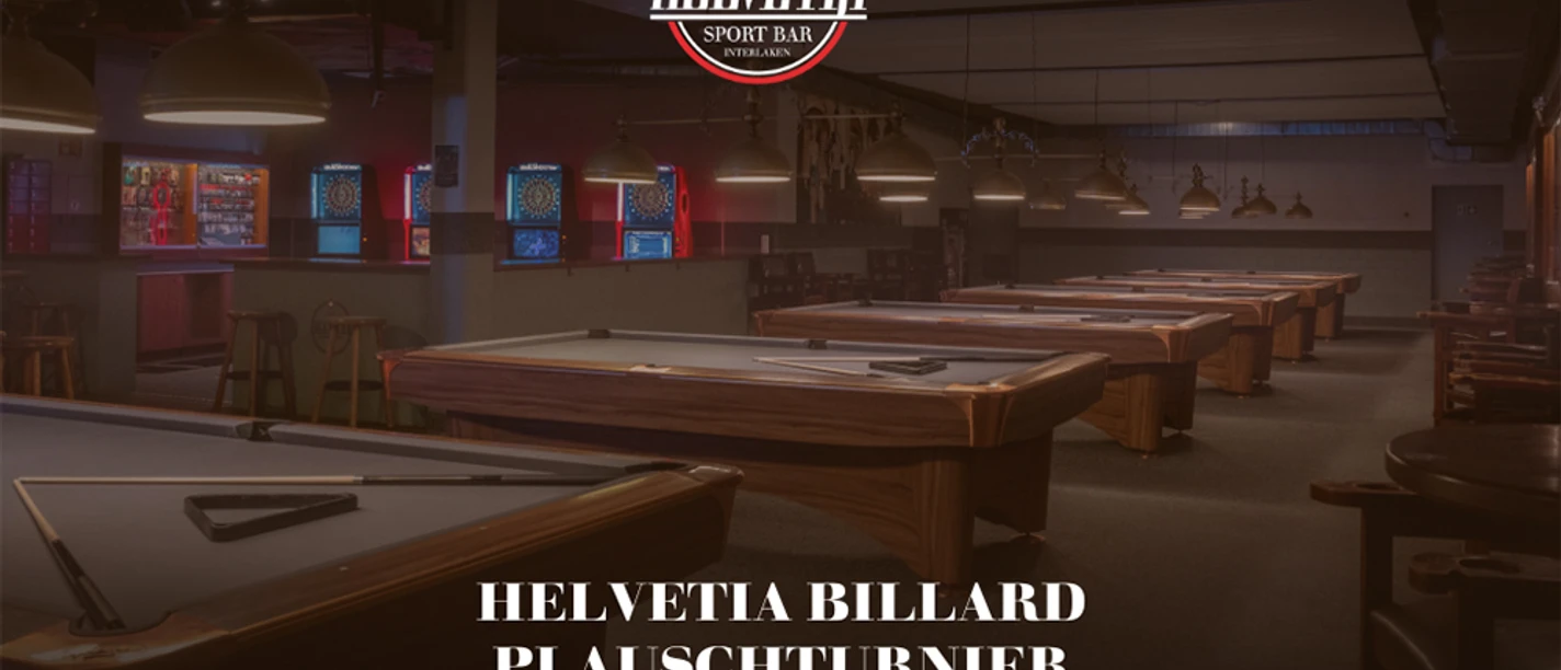 Helvetia Billard Plauschturnier